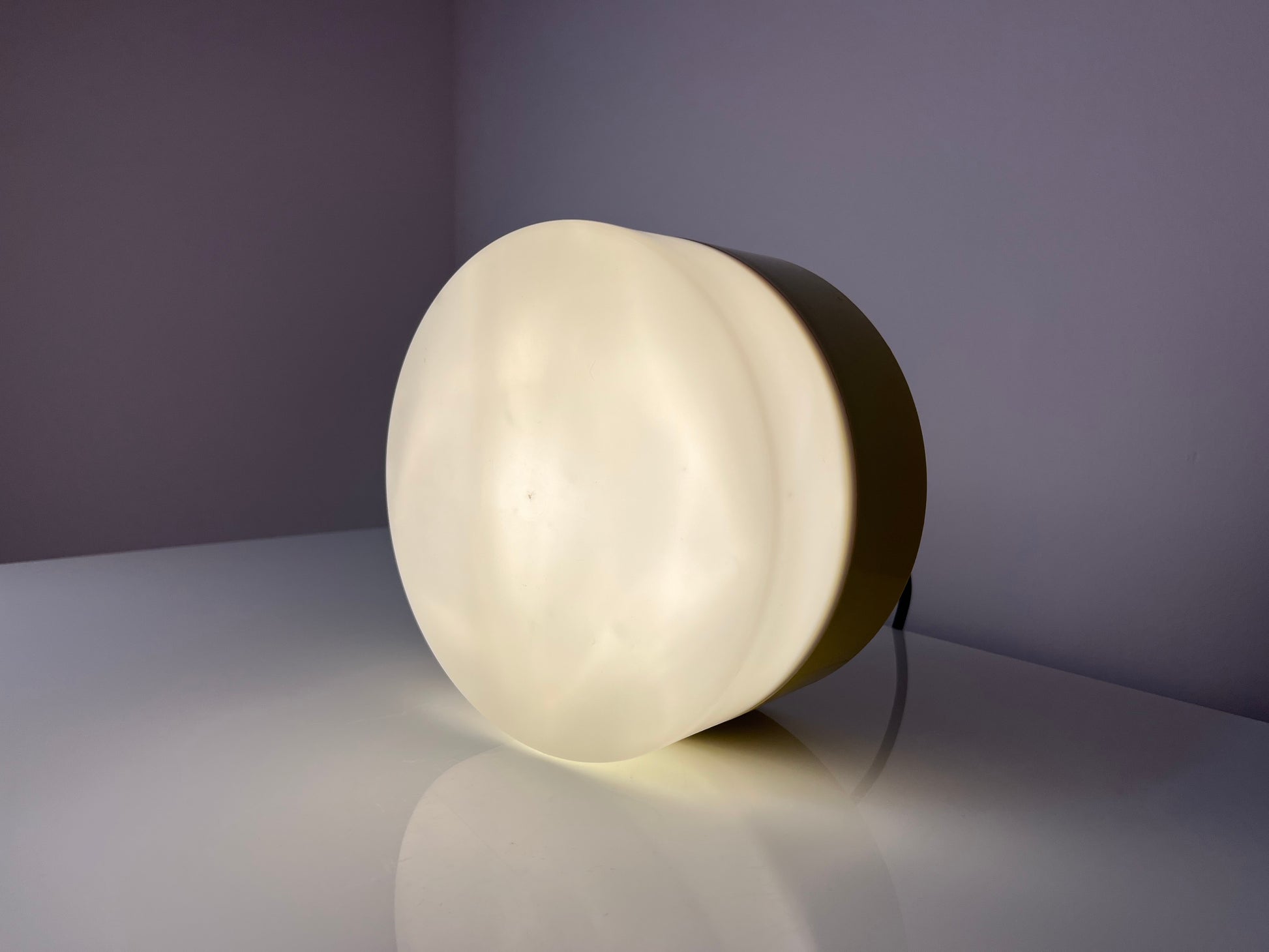 Wandlampe gelb weiß aus Dänemark