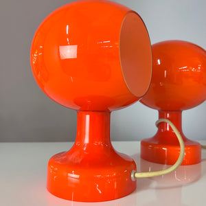 Tischlampe / Wandlampe Astronaut orange von Michael Bang für Holmegaard
