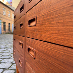 Doppelkommode Nussbaum von Carlo Jensen für Poul Hundevad