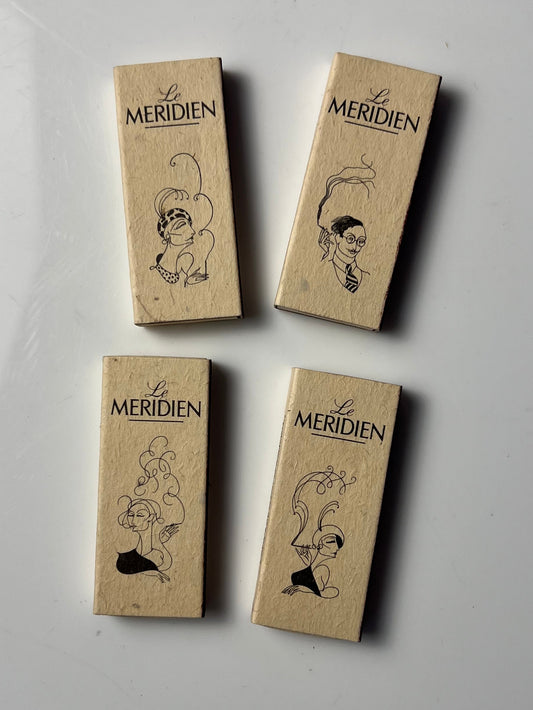 Set: Vintage Streichhölzer Le Meridien