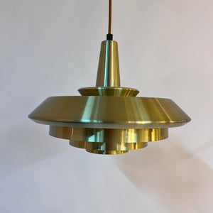 Lamellenlampe gold aus Dänemark