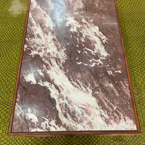 Couchtisch Marmor Teak