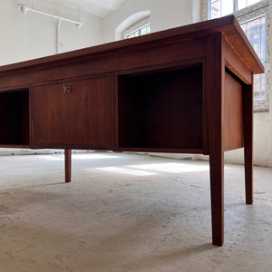 Freistehender Schreibtisch Teak aus Dänemark Sigh & Søns Møbler