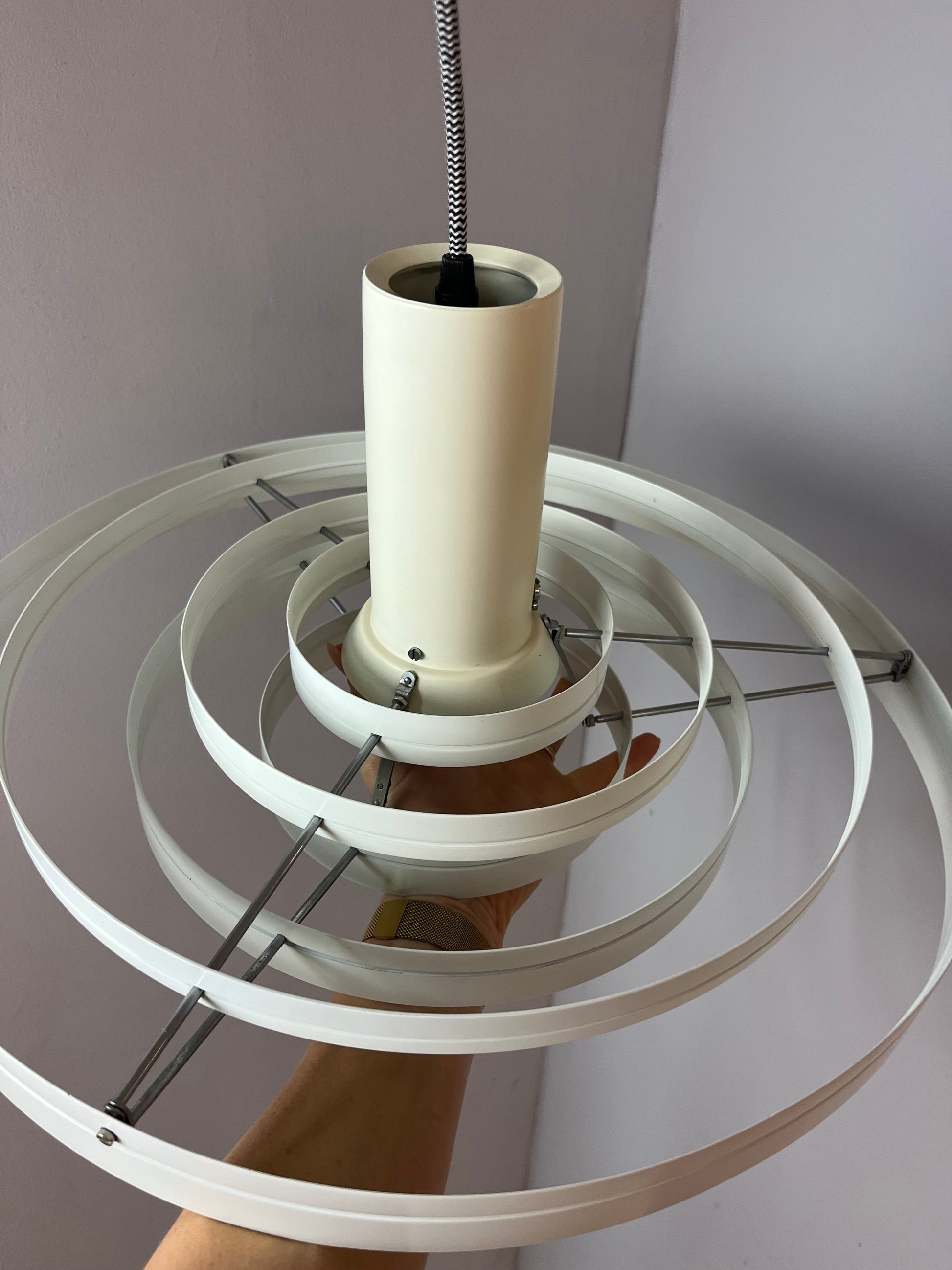 Hängelampe Fibonacci weiß von Sophus Frandsen für Fog & Mørup