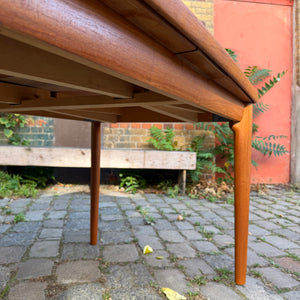 Ausziehbarer Esstisch Teak von Grete Jalk für Glostrup