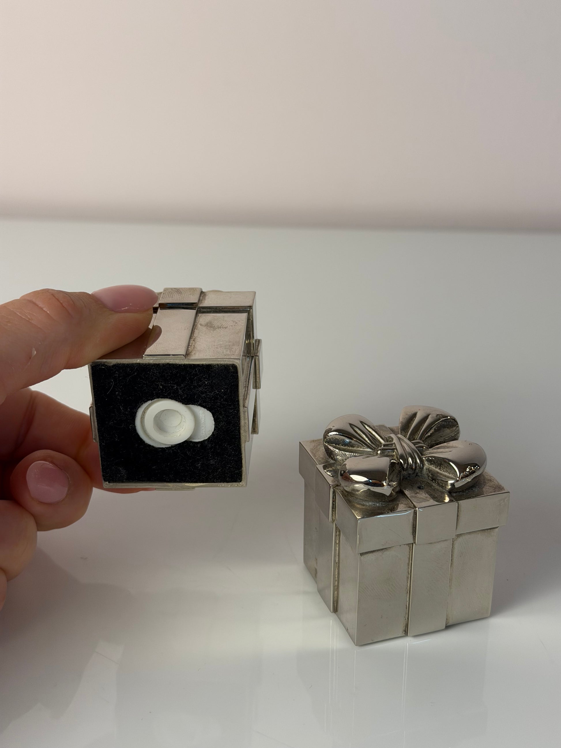 Salz- & Pfefferstreuer Geschenk versilbert