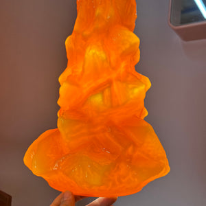 Hängelampe „Alaska“ groß orange von Peill & Putzler