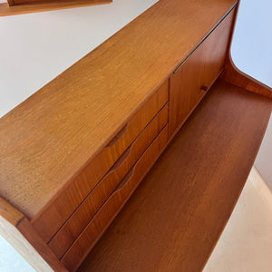 Sekretär mit Spiegel Teak aus Dänemark