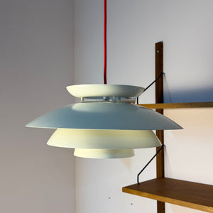 Lamellenlampe weiß aus Dänemark