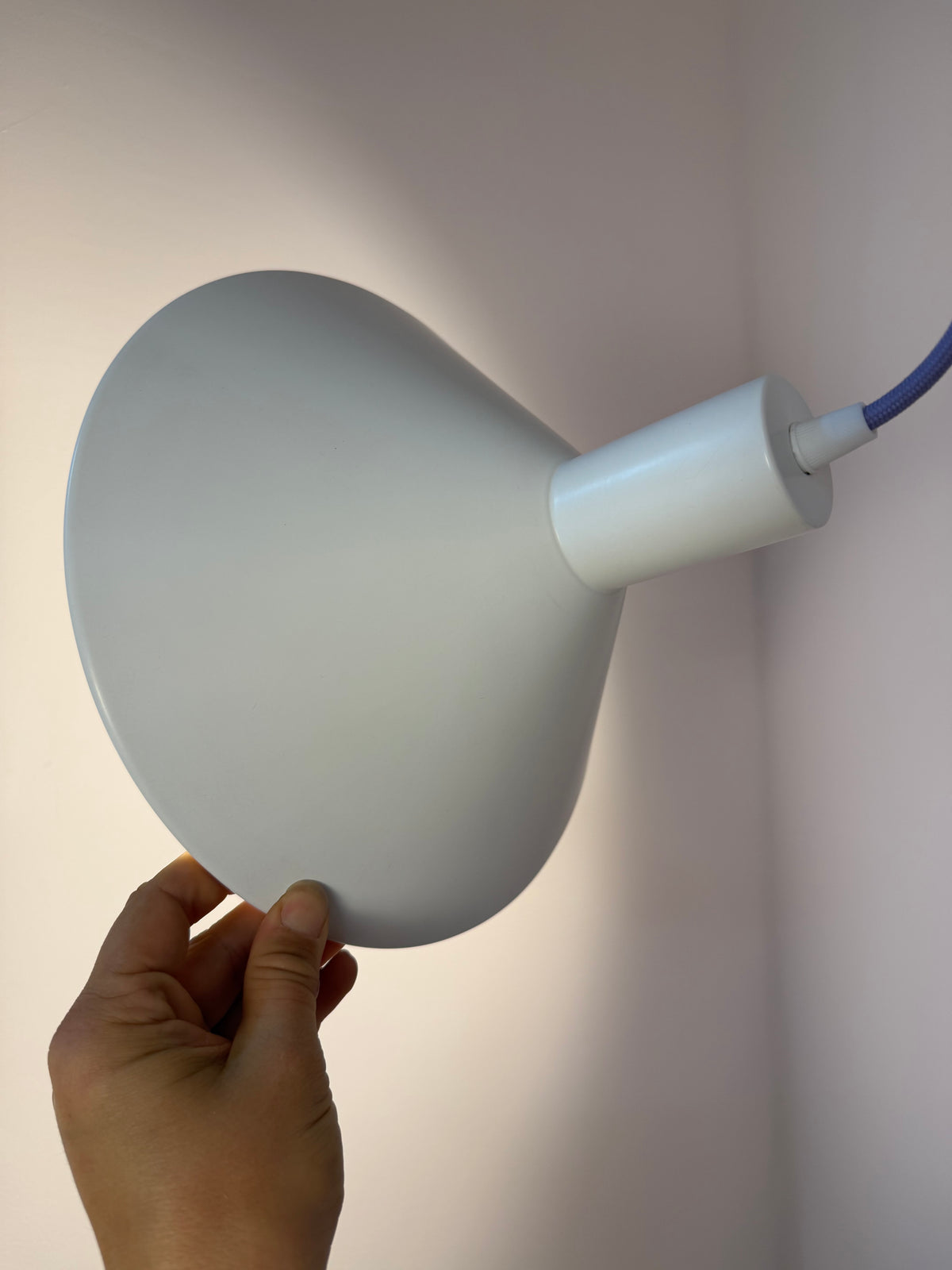 Kleine Hängelampe weiß von Davids Lampe