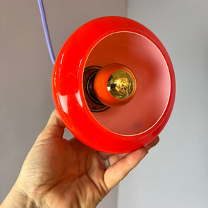 Hängelampe orange von Holmegaard