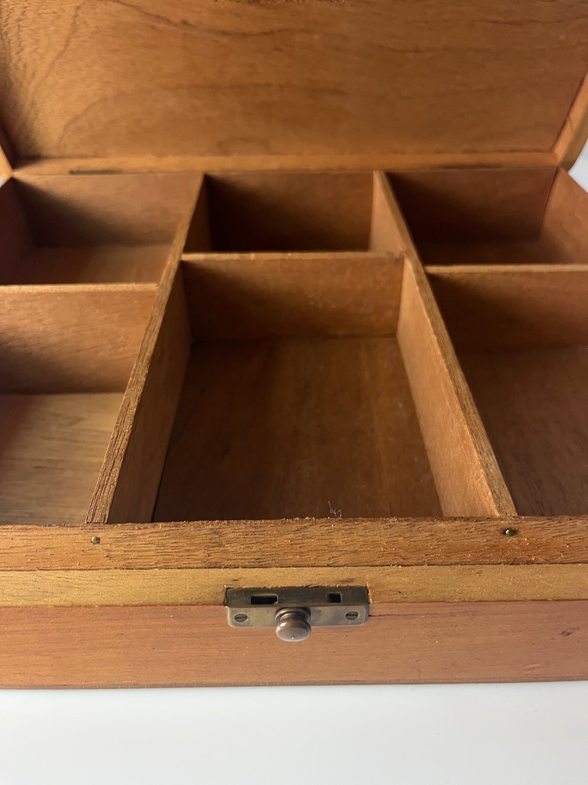 Zigarrenkiste Teak von A.M. Hirschsprung & Sønner