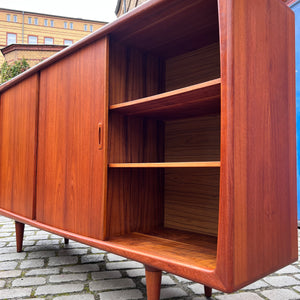 XXL Highboard Teak von H.P. Hansen aus Dänemark