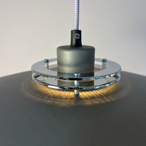 Lamellenlampe Modell DE-LUX grau von Design Light