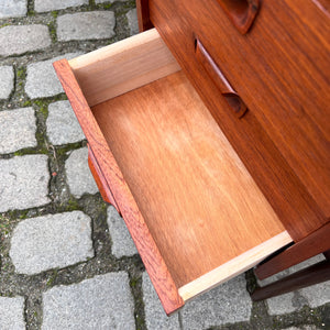 Freistehender Schreibtisch Teak von VKW Möbel