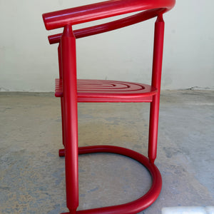 Armlehnstuhl rot von Allmilmö