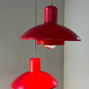 Hängelampe Typ 728 rot von Horn