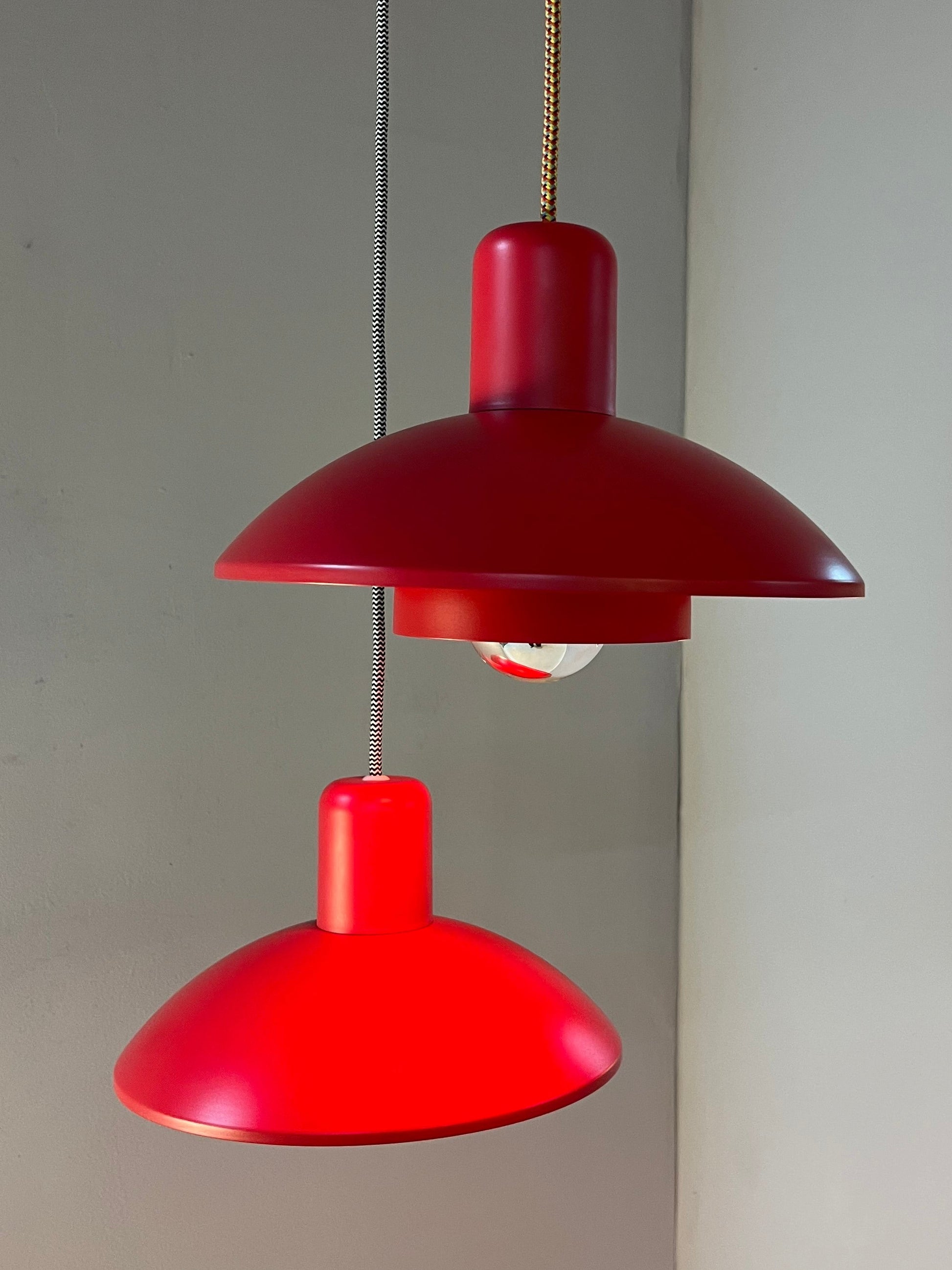 Hängelampe Typ 728 rot von Horn