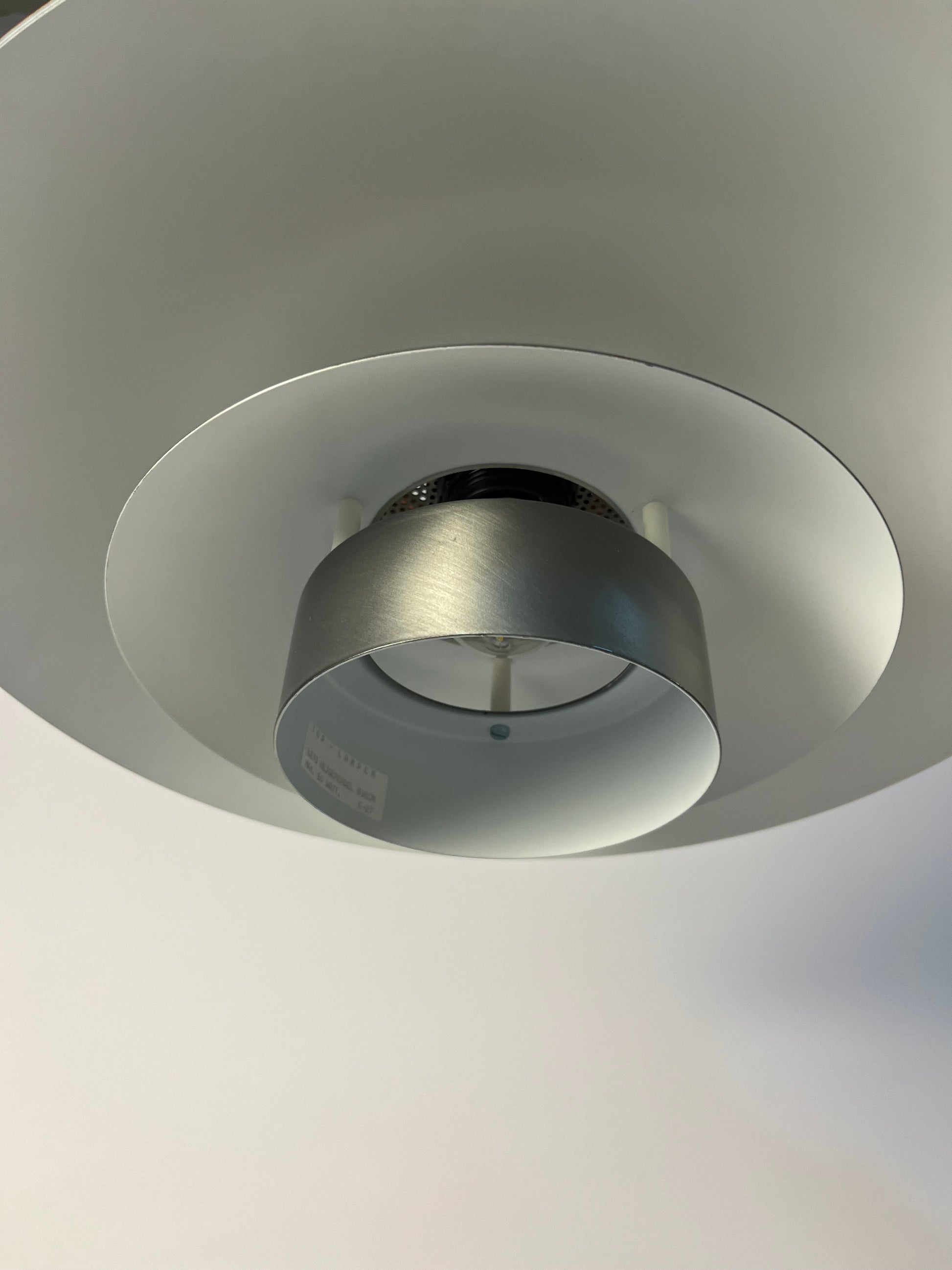 Kleine Lamellenlampe Leto silber kupfer von Top Lamper