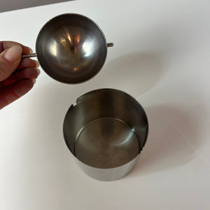 Aschenbecher Edelstahl von Arne Jacobsen für Stelton