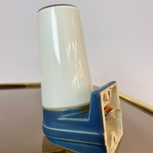 Wandlampe blau Sigvard Bernadotte für Ifö