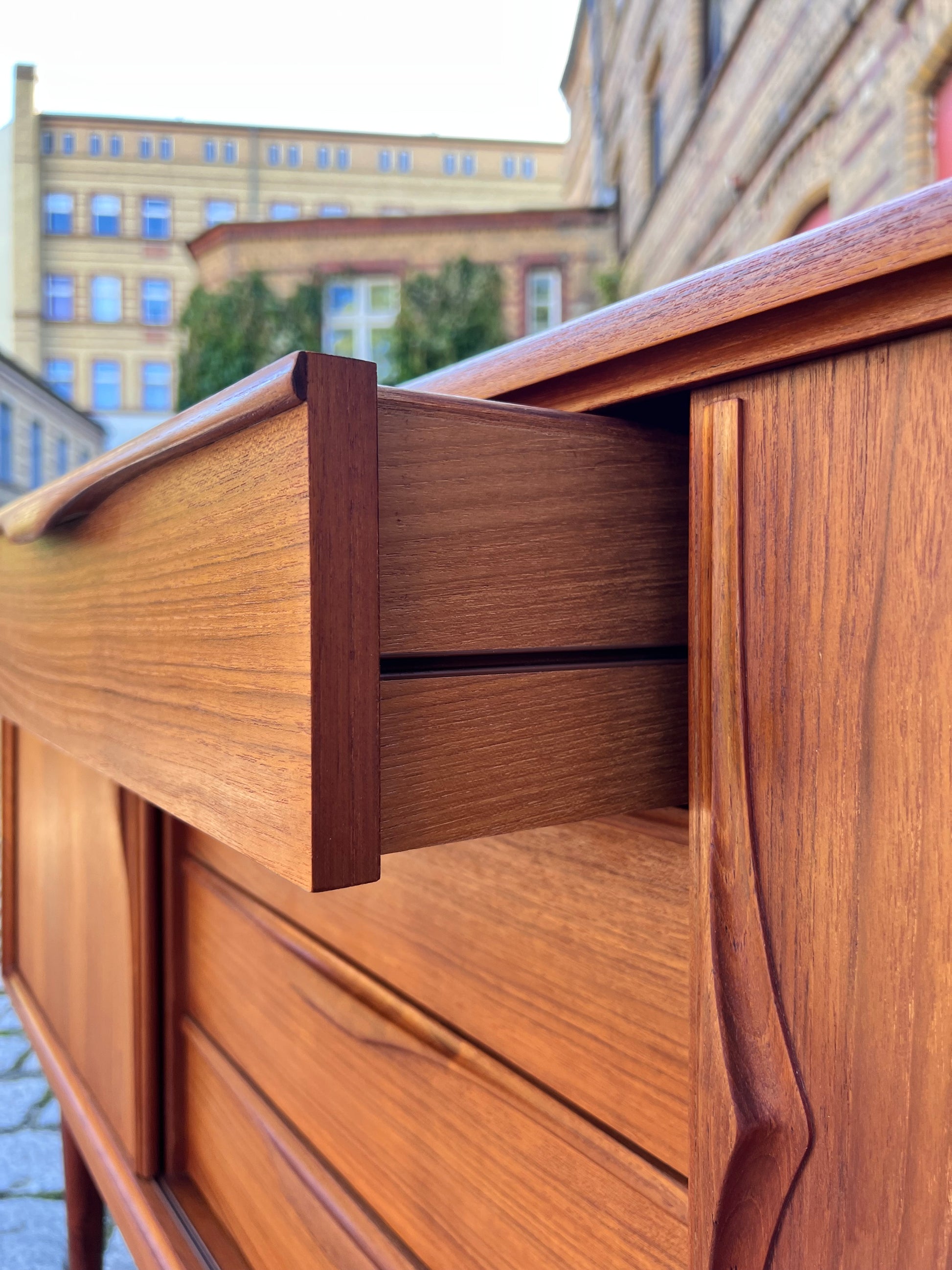 Sideboard Teak von Heinrich Riestenpatt für rt Möbel