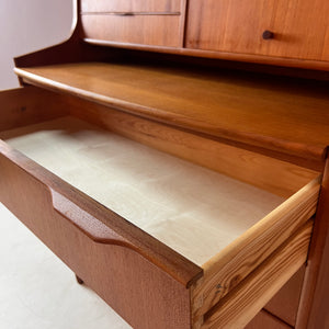 Sekretär mit Spiegel Teak aus Dänemark