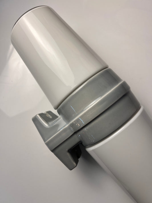 Wandlampe Modell 6065 grau von Sigvard Bernadotte für Ifö