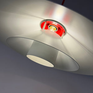 Lamellenlampe Trapez von Christian Hvidt für Nordisk Solar