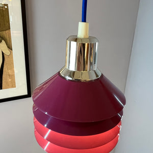 Lamellenlampe Himbeer von Design Light