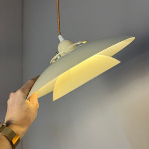 Lamellenlampe creme aus Dänemark