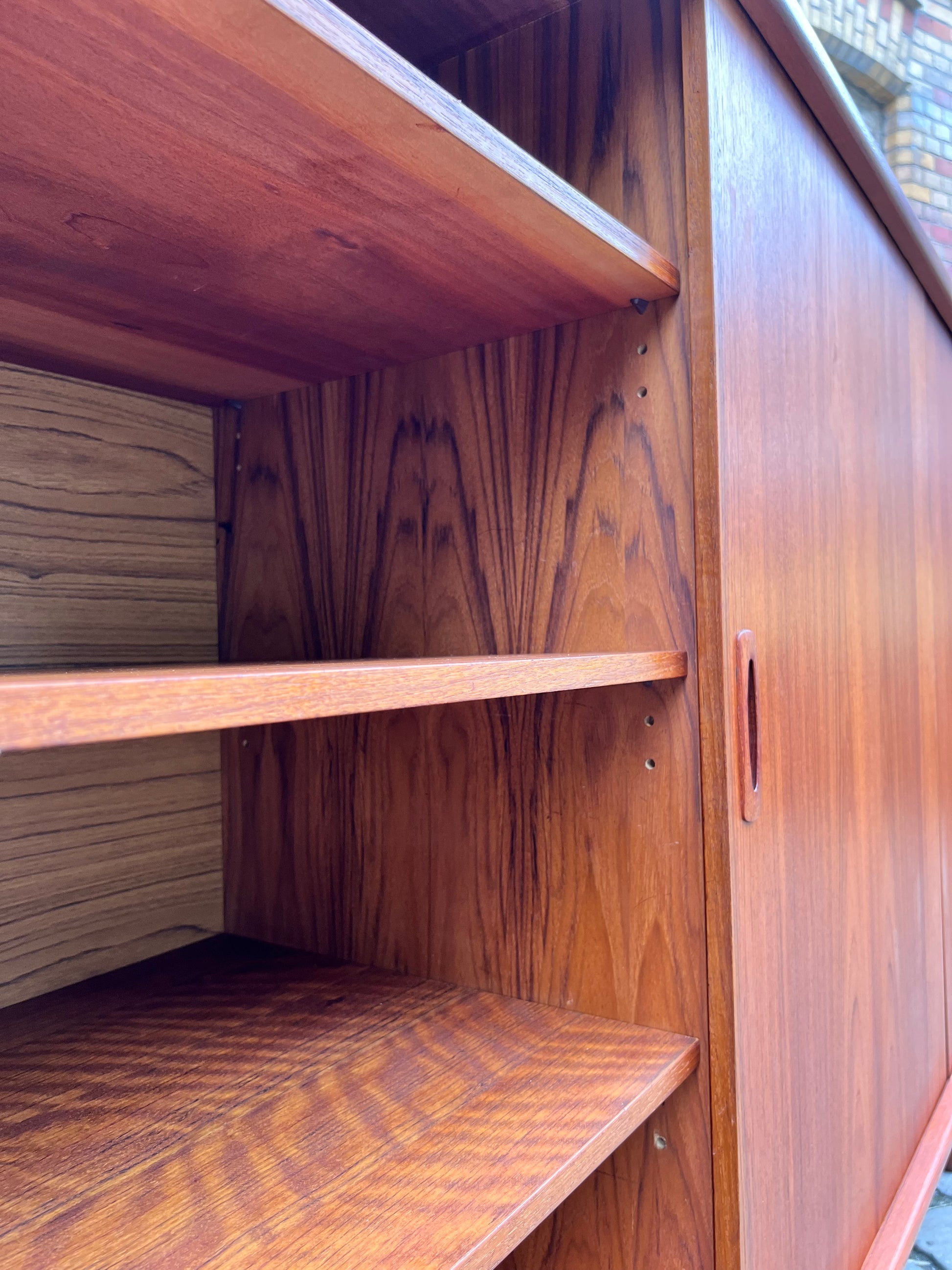 XXL Highboard Teak von H.P. Hansen aus Dänemark