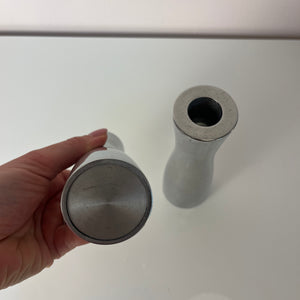 Set: 2x Kerzenständer GÖTA Aluminium von Erika Pekkari für IKEA