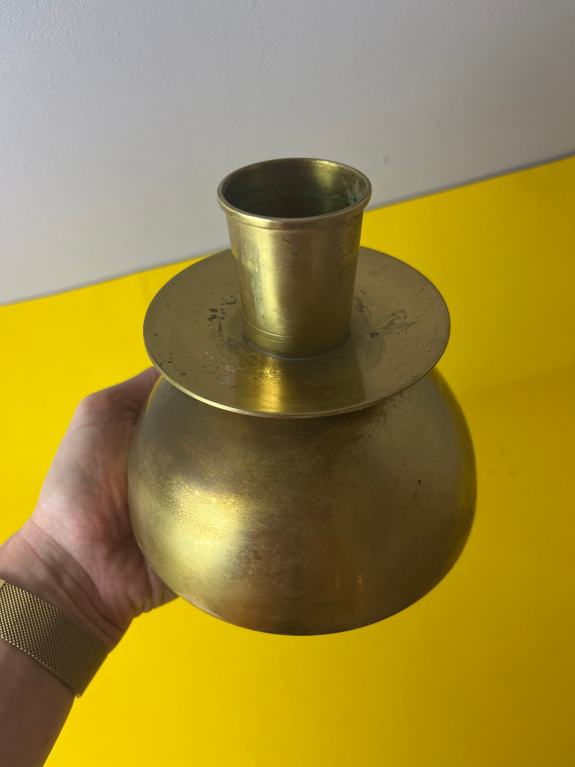 Kerzenständer Messing von Ystad-Metall