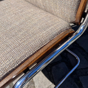 Bürostuhl beige braun von Martin Stoll für Giroflex
