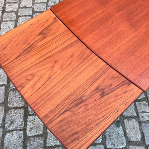 Ausziehbarer Esstisch Teak aus Dänemark