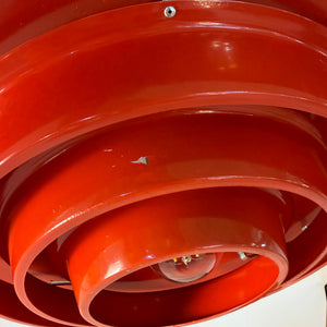 Lamellenlampe rot aus Dänemark