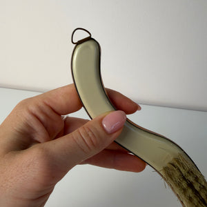 Handfeger mit Griff Kupferoptik