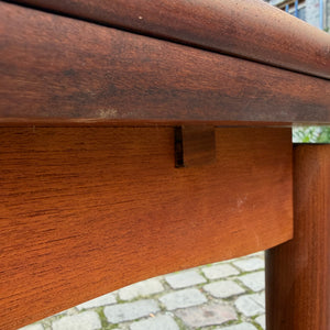 Ausziehbarer Esstisch Teak aus Dänemark