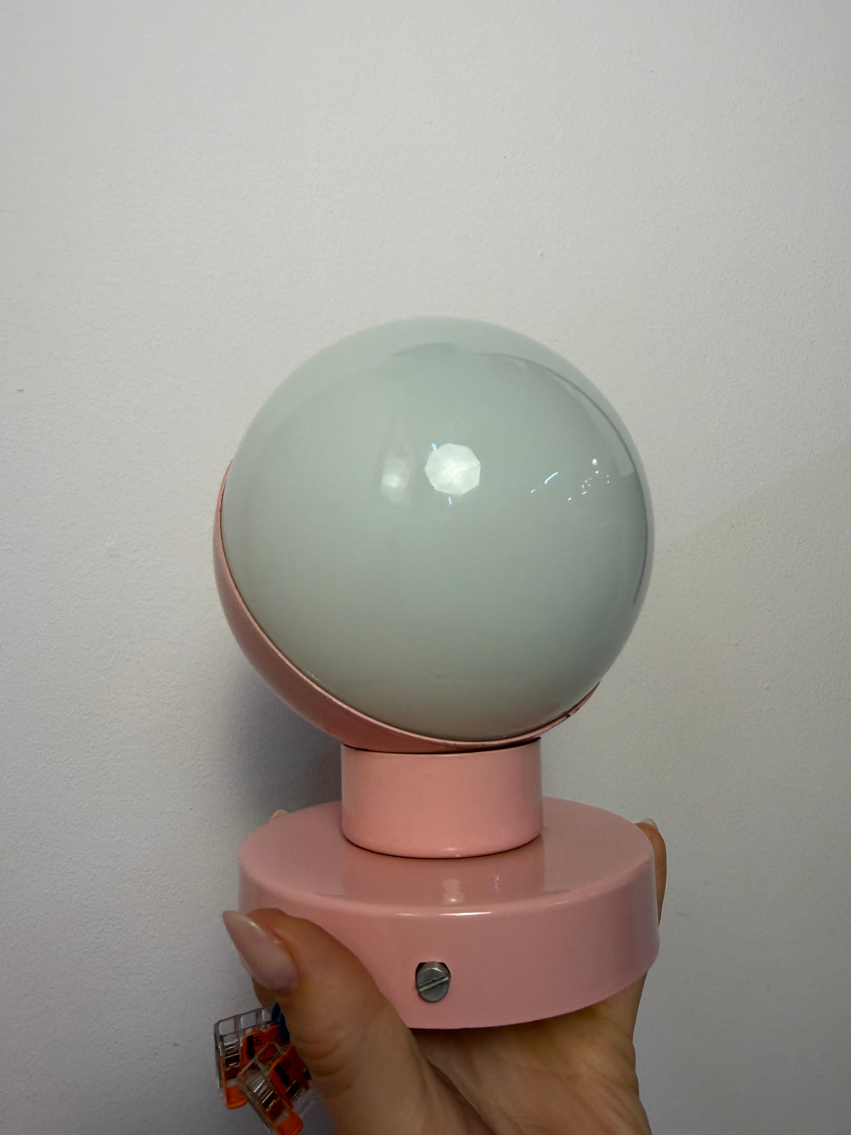 Wandlampe Typ 0330 rosa aus Dänemark