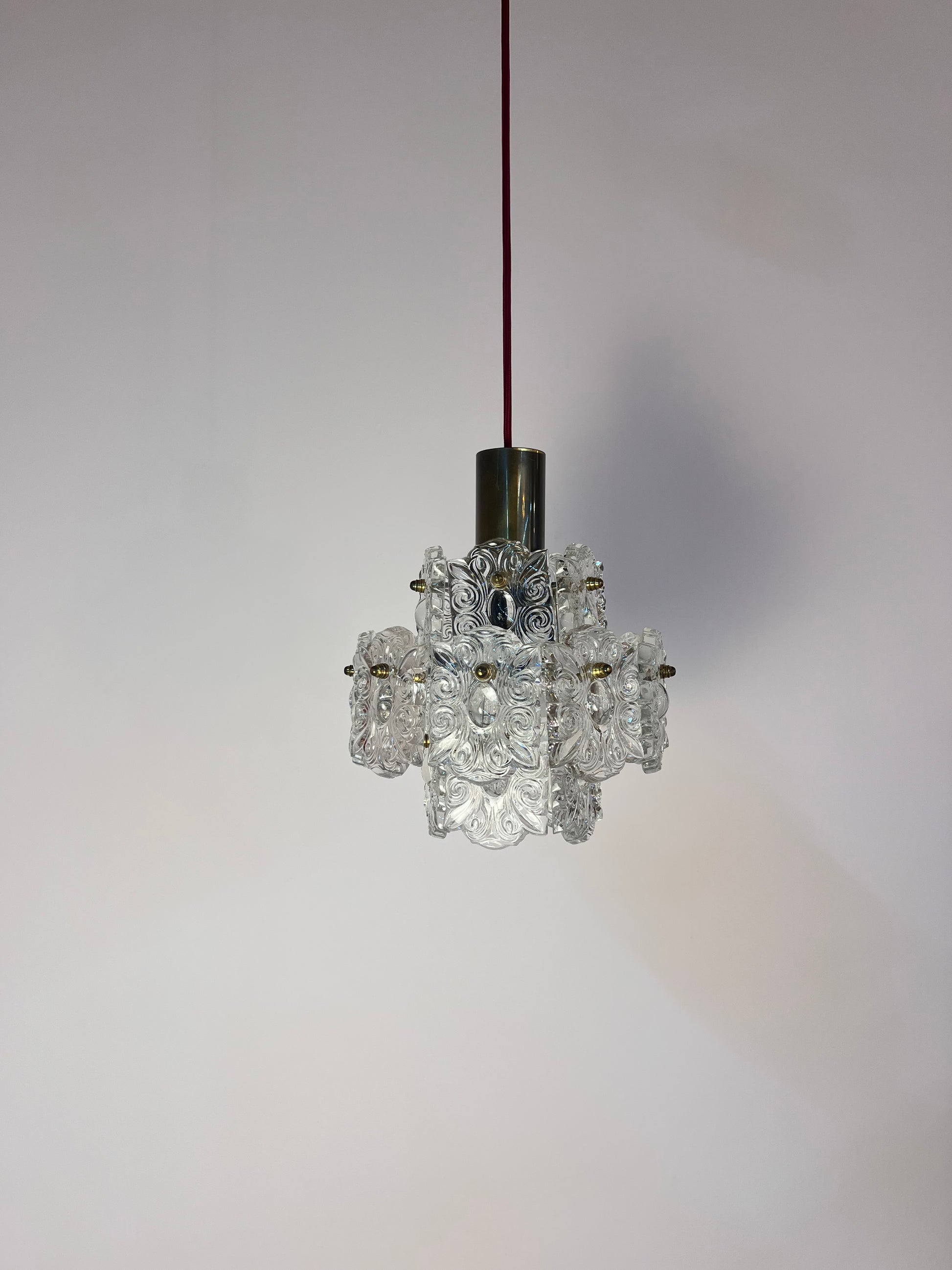 Hängelampe Kristallglas von Kinkeldey
