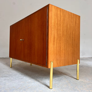 Kommode Teak mit Schranktüren & Schloss von IDEE Möbel