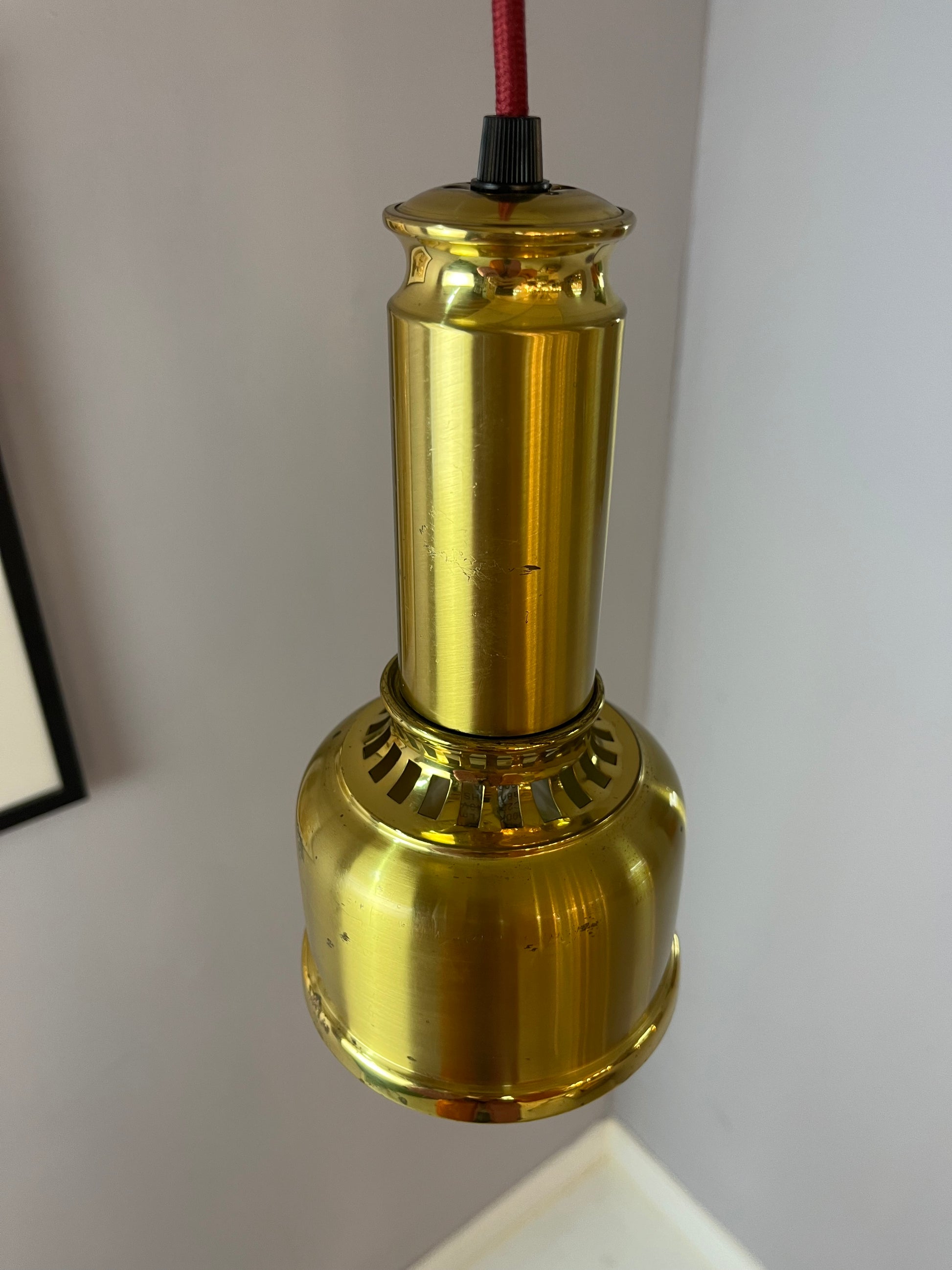 Hängelampe Messing von Dansa Lamp