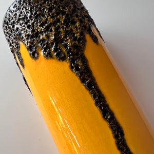 Vase Fat Lava  301-25 gelb von Riffarth Keramik