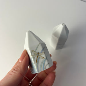 Set: Salz- & Pfefferstreuer Polygon Libelle von Tapio Wirkkala für Rosenthal Studio Line