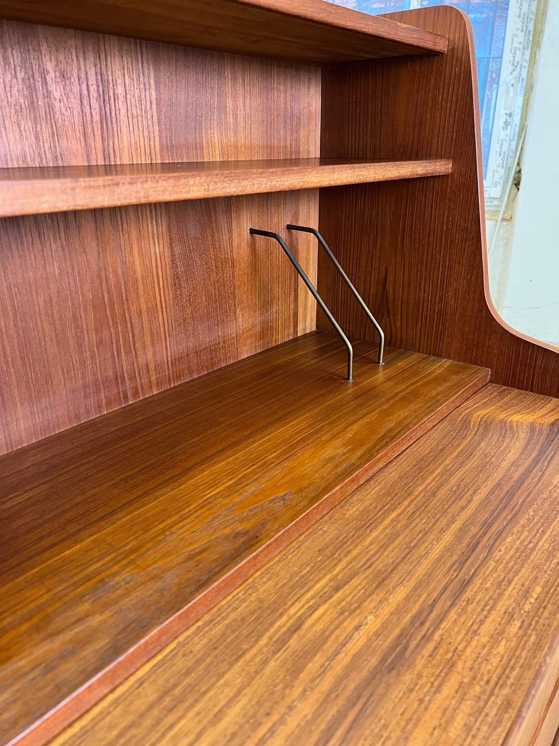 Sekretär Teak aus Dänemark