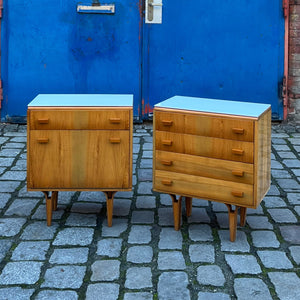 Set: 2 Nachttische von František Mezulánik für Nový Domov