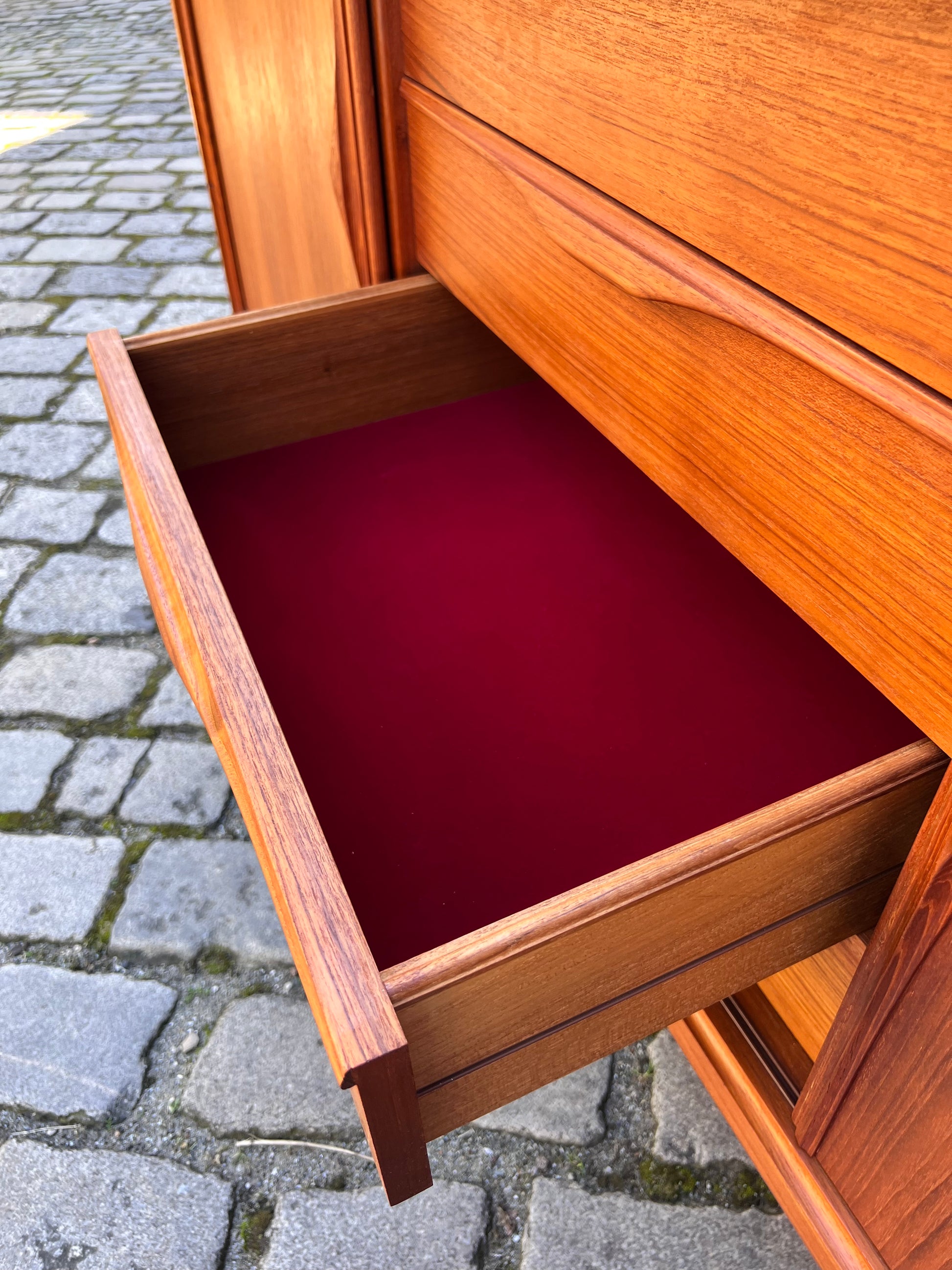 Sideboard Teak von Heinrich Riestenpatt für rt Möbel