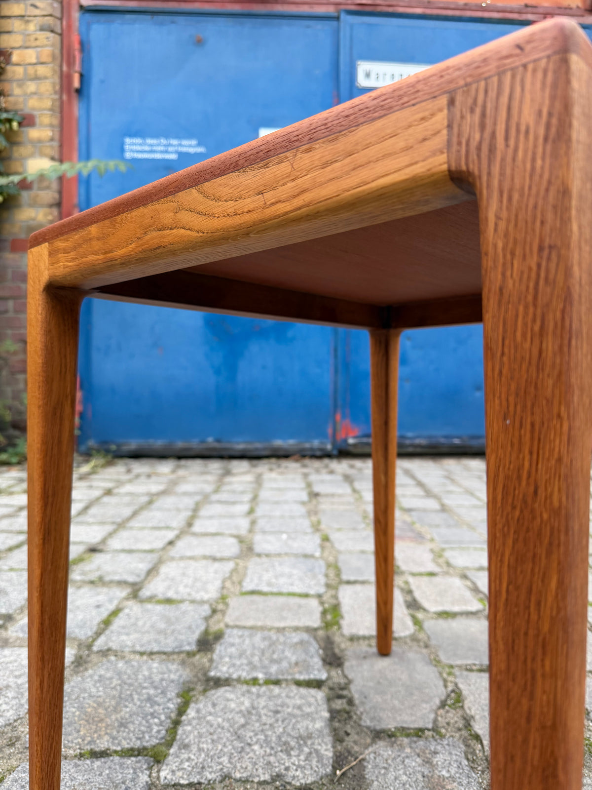 Beistelltisch Teak & Eiche von Wilkhahn