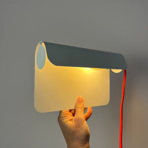 Wandlampe Typ 107 weiß von Darø